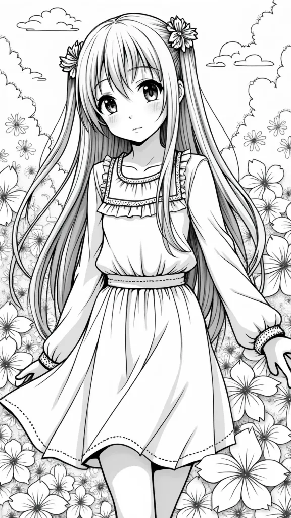 anime coloring pages pdf